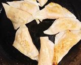 タラモ・シューマイ皮焼き作り方5写真