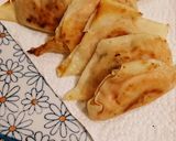 タラモ・シューマイ皮焼き作り方6写真