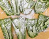 ピーマンの豚こまチーズ詰め作り方1写真