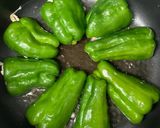 ピーマンの豚こまチーズ詰め作り方8写真