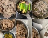 和牛筋のぼっかけ玉子とじ丼(牛すじ卵丼)作り方3写真