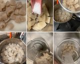 和牛筋のぼっかけ玉子とじ丼(牛すじ卵丼)作り方4写真