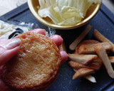 思い出の味★昔風さつま揚げの焼きうどん作り方1写真