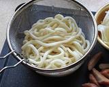 思い出の味★昔風さつま揚げの焼きうどん作り方2写真