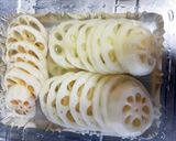 れんこんのはさみ揚げ作り方1写真