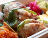 ピーマンの豚こまチーズ詰め作り方13写真