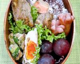 高校3年女子お弁当♪2022.09.26作り方1写真