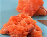秋鮭のつくねと塩もみキャベツのレンジ蒸し作り方1写真