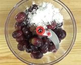 簡単！皮ごと食べれる★ぶどうのジェラート作り方2写真