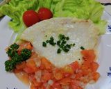 簡単かじき鮪のチーズ蒸し♬トマトソース味作り方3写真