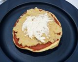満腹！ナッツとさつまいものパンケーキ作り方6写真
