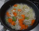 野菜たっぷり♪　ちゃんぽん風スープ作り方2写真