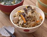鶏ごぼうの炊き込みご飯【冷凍作り置き】作り方8写真