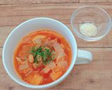 大豆入り具だくさんトマトスープ作り方6写真