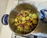 圧力鍋でさつまいもの煮物作り方3写真