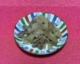 牛肉とレンコンの時雨煮作り方6写真