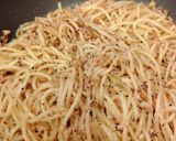 椎茸・ベーコンパスタ♬トリュフ風♬作り方5写真