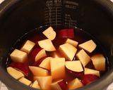 さつまいもの醤油バターごはん作り方2写真