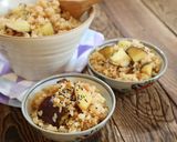 さつまいもの醤油バターごはん作り方3写真