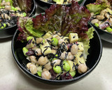 さつま芋とお豆とひじきのサラダ作り方7写真