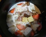 ルウいらずの根菜チキンクリームシチュー作り方4写真