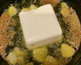 韓国風グルメ！豆腐とキムチのアヒージョ作り方5写真