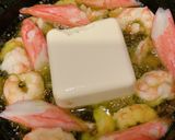 韓国風グルメ！豆腐とキムチのアヒージョ作り方7写真
