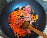 キノコと野菜の回鍋肉風炒め作り方5写真