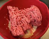 簡単チーズインハンバーグ(デミグラス)作り方4写真
