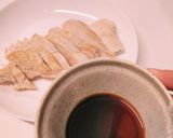 焼くサラダチキン！マスタードクリームがけ作り方8写真