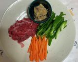 マカ入りピーマンと牛肉のチャプチェ作り方2写真