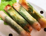 とりミンチ味噌春巻き作り方6写真