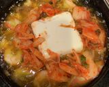 韓国風グルメ！豆腐とキムチのアヒージョ作り方9写真