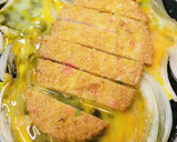 節約系レシピ●うまかつを使ったカツ丼作り方2写真