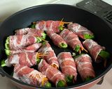 豚肉とピーマンと人参のインボルティーニ作り方4写真