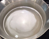 ちんげんさいとカニカマの中華スープ作り方1写真