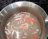 ちんげんさいとカニカマの中華スープ作り方3写真