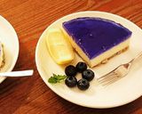 夜空のバタフライピーケーキ☆盛り付け案作り方2写真