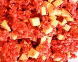 サツマイモと合挽肉の袋煮作り方3写真