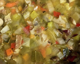 かぼちゃとさつまいもの野菜たっぷりスープ作り方4写真