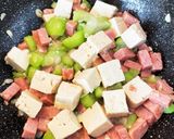 中華風？ウチナーのピリ辛へちま炒め作り方4写真