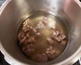 ピリ辛牛すじ煮込みスープ作り方1写真