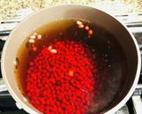お芋と小豆の炊き込みご飯　簡単ヘルシー♡作り方2写真