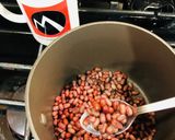 お芋と小豆の炊き込みご飯　簡単ヘルシー♡作り方3写真