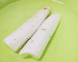 米粉を使って長芋キャベツのトロトロ焼き作り方1写真