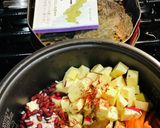 お芋と小豆の炊き込みご飯　簡単ヘルシー♡作り方10写真