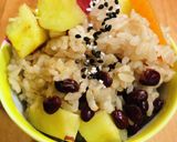 お芋と小豆の炊き込みご飯　簡単ヘルシー♡作り方21写真