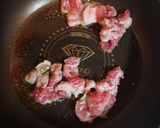 小松菜・豚バラ・厚揚げの旨ダレ炒め作り方3写真