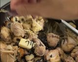 激ウマ!鶏肉とキノコの麺つゆバタ塩昆布作り方5写真