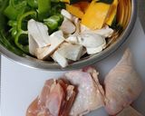 鶏肉とエリンギの炒め物作り方1写真